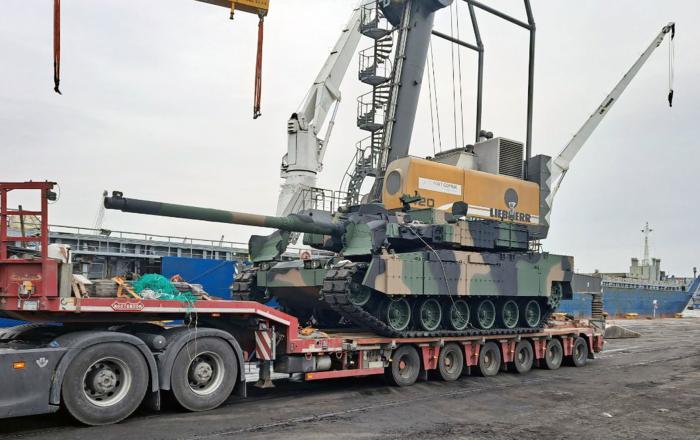 현대로템, 폴란드 K2 전차 18대 적기 도착
