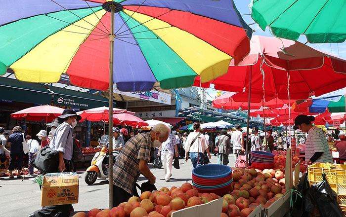 서울 전통시장 16곳에 농산물 납품단가 지원…최대 49.5% 할인