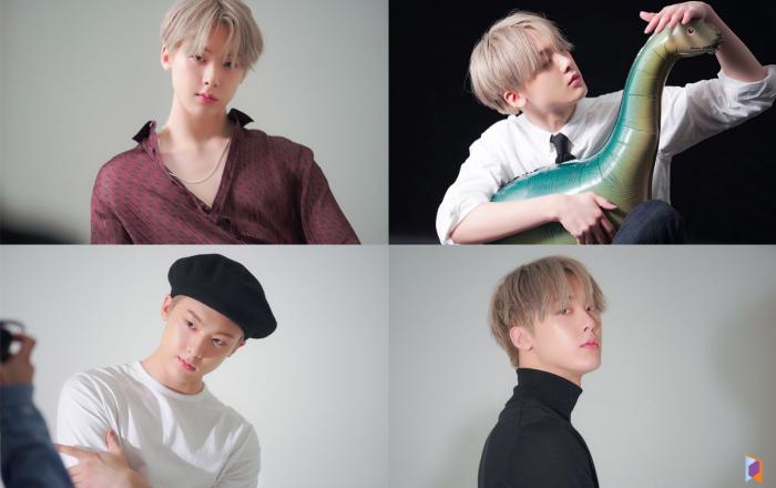 아스트로 윤산하, 떠오르는 ‘화보계의 슈퍼 루키’! 감각적인 단독 화보 비하인드 컷 공개!