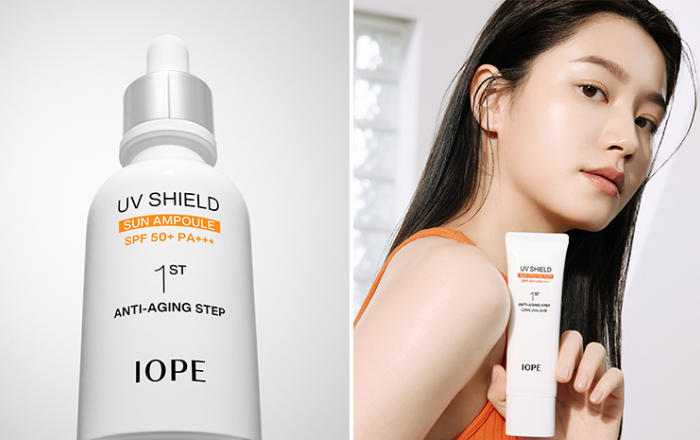 아이오페, 4중 기능성의 'UV 쉴드 선 앰플' 출시