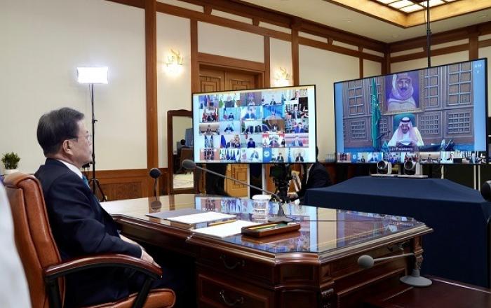 G20 ‘코로나19 공동성명’ 채택…“공동의 위협에 연합된 태세로 대응”