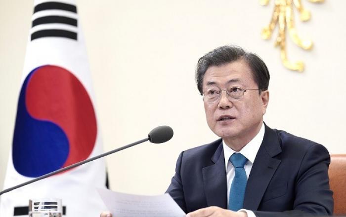 문재인 대통령 “한국 성공적 코로나19 대응모델 국제사회와 공유”