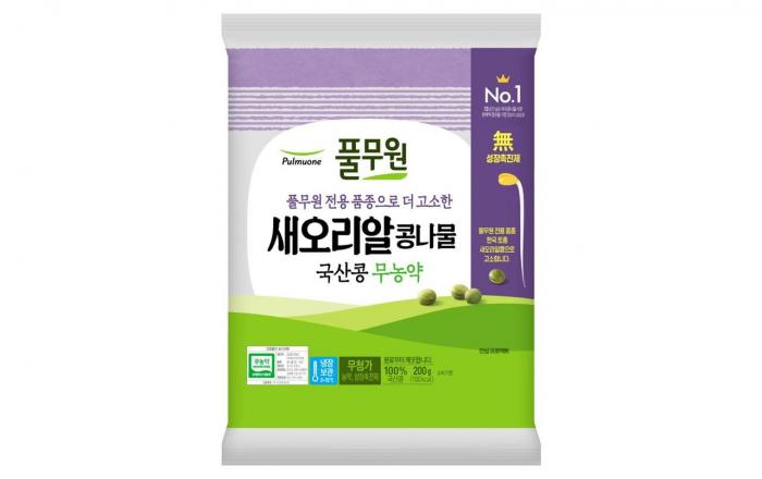 풀무원, 한반도 토종 콩으로 재배해 더 고소한 ‘새오리알 국산콩 무농약 콩나물’ 출시
