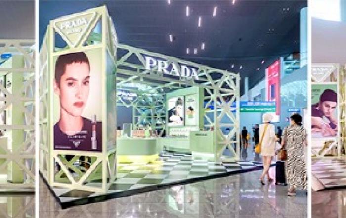 신세계면세점, 국내 업계 최초 ‘프라다 뷰티’ 메가 팝업 인천공항에오픈