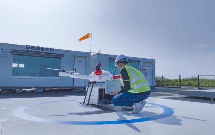 삼성전자, 국내 최초 갤럭시 Z 폴드6∙Z 플립6 ‘드론 배송 서비스’ 시행