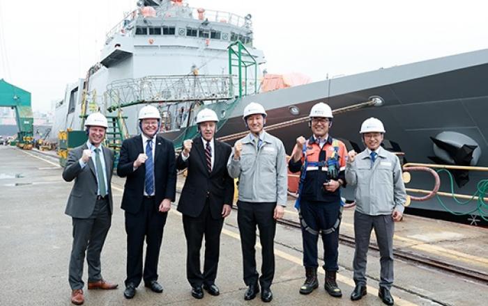 주한 美대사, HD현대重 찾아 함정사업 협력 논의