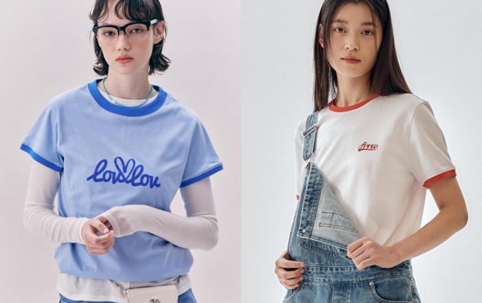 W컨셉, 뉴트로 열풍에 70년대 ‘링거티셔츠’ 인기