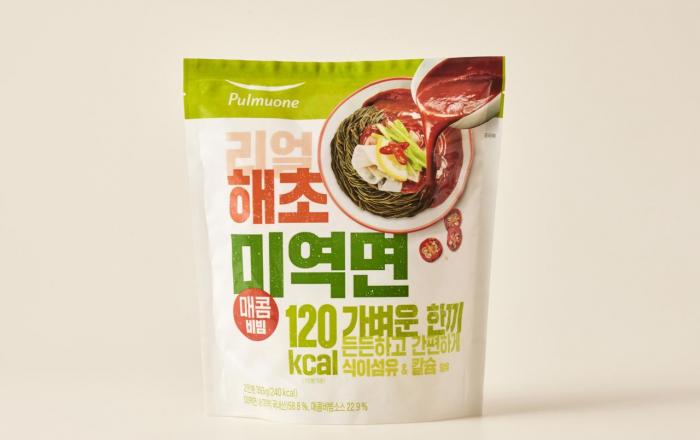 풀무원, 저칼로리 대체면 ‘리얼해초 미역면’ 무더위와 함께 인기 고공행진