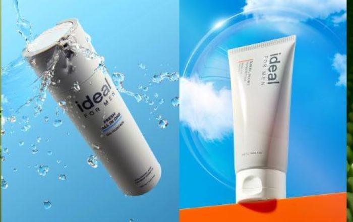 남성 뷰티 브랜드 ‘아이디얼 포 맨’, 올인원 스킨케어 4종 리뉴얼 출시