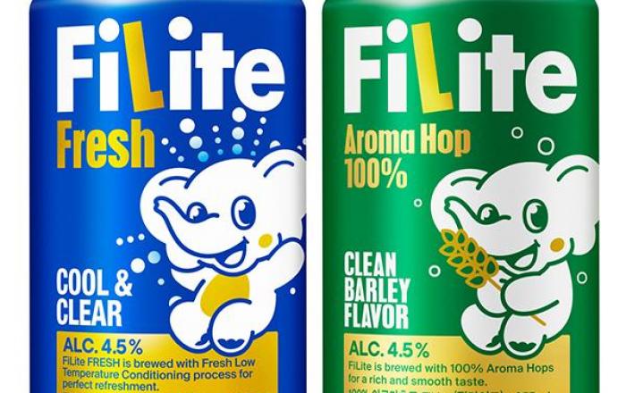 하이트진로, 상반기 발포주 시장 압도적 1위 필라이트 패키지 리뉴얼