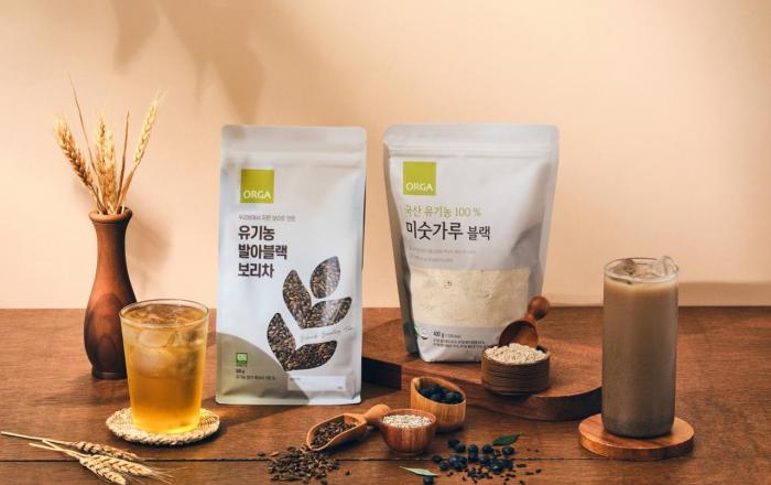 풀무원 올가홀푸드, 국내산 유기농 블랙푸드로 만든 보리차∙미숫가루 출시