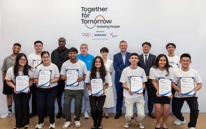 삼성전자, IOC 홈페이지에 디지털 커뮤니티 개설 “삼성 CSR 비전 알리고 올림픽 관심도 높이고”