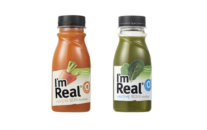 풀무원, 생채소 그대로 착즙한 ‘아임리얼’ 2종 출시…음료 라인업 확대 나서
