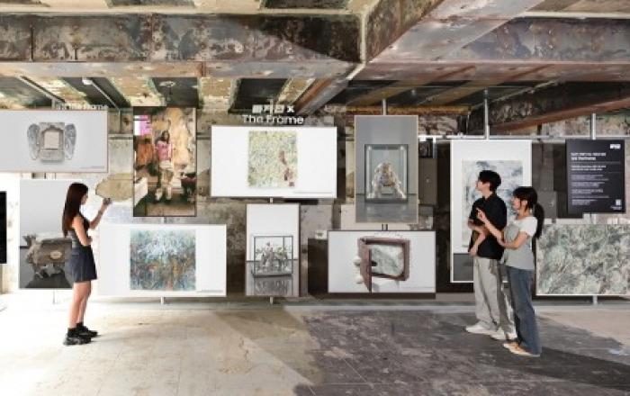 삼성 ‘더 프레임’, 현대미술 작품을 만나다