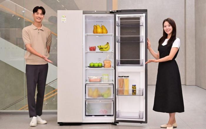삼성전자, AI 기능 강화한 ‘양문형 냉장고’ 선봬 … AI 가전 라인업 확대