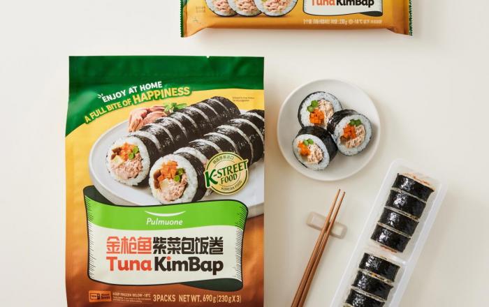 풀무원, 국내 식품기업 처음으로 중국 메인스트림에 ‘K-냉동김밥’ 수출