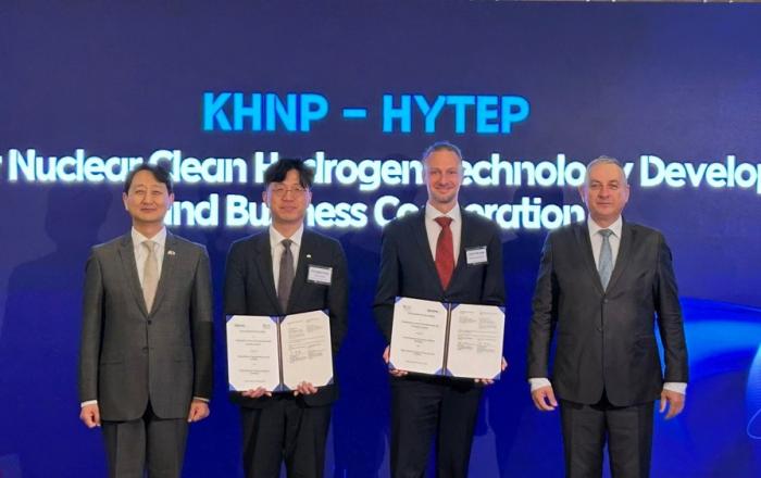 한국수력원자력, 체코와 손잡고 유럽 청정수소 사업 진출