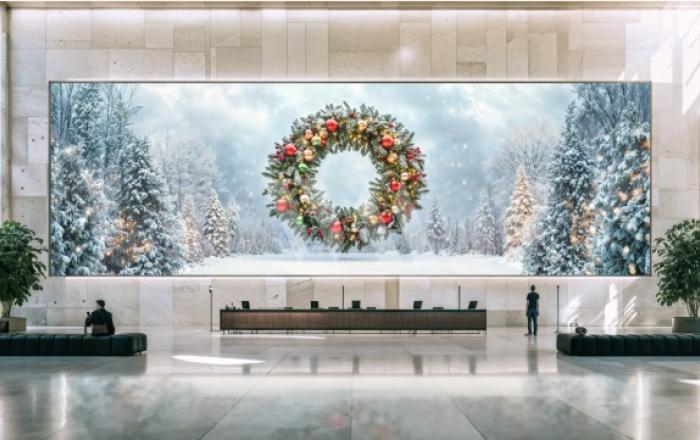 크리스마스를 위한 아름다움, WAA의 새로운 프리미엄 미디어아트 컬렉션 출시