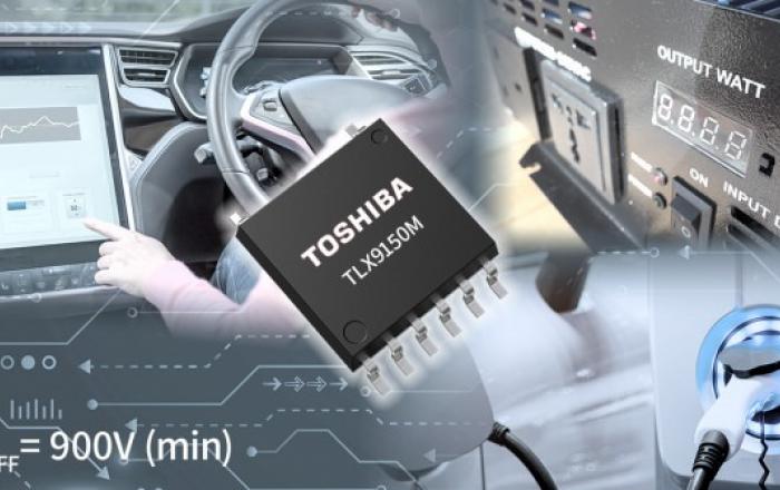 도시바, 소형 패키지에 제공되는 출력 내전압 900V 차량용 광계전기 출시