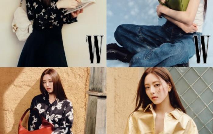 코치, 있지 유나와 함께한 더블유 코리아 디지털 화보 공개