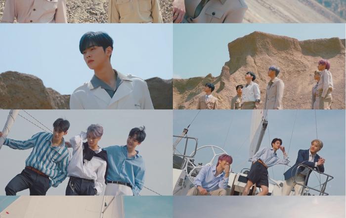 아스트로, 일곱 번째 미니 앨범 ‘GATEWAY’의 ‘JACKET SKETCH FILM’ 깜짝 공개!