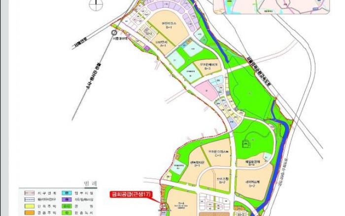 시흥은계 근린생활시설용지 4필지 공급