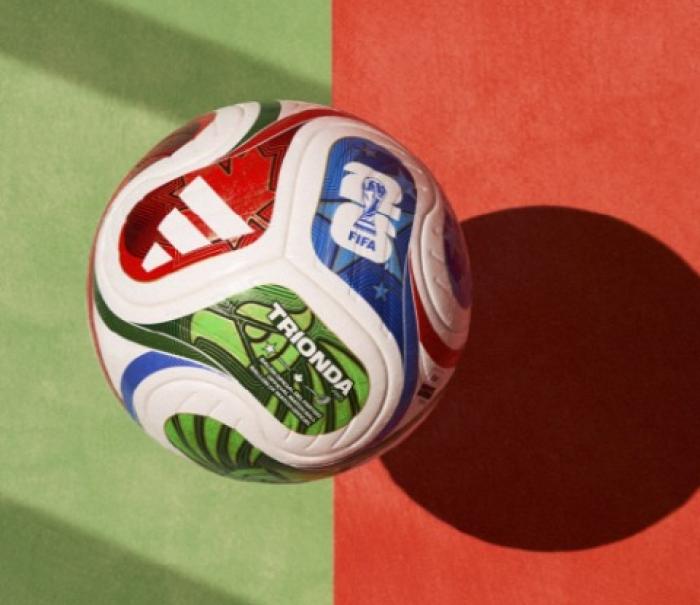 아디다스, 2026 FIFA 북중미 월드컵 공인구 ‘트리온다’ 공개