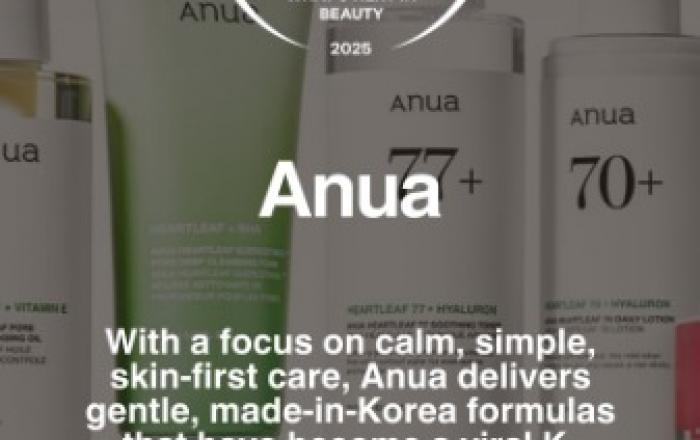아누아, 미국 뷰티 매거진 뉴뷰티 ‘2025년 100대 뷰티 브랜드’ 선정
