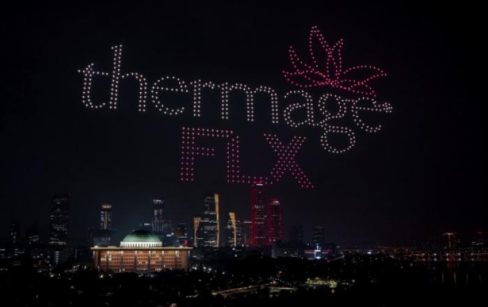 써마지 글로벌 누적 500만 시술 달성 기념… 솔타메디칼코리아, 한국 소비자와 함께한 축하 드론쇼 성료