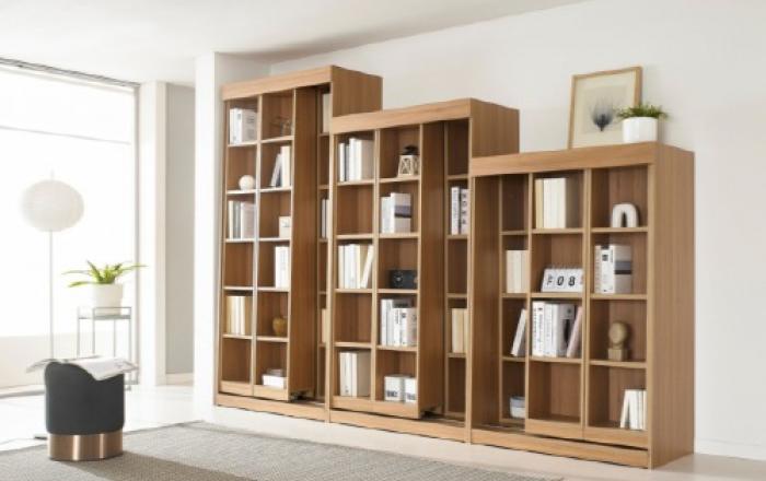 에든가구 ‘이중 슬라이딩 책장·이도각 책장’ 출시… 공간 효율과 디자인, 모두 잡았다