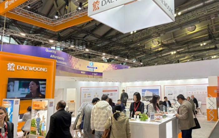 대웅제약 ‘마이크로니들·바이오시밀러’ 글로벌 협력 확대… CPHI 2025서 신사업 본격화