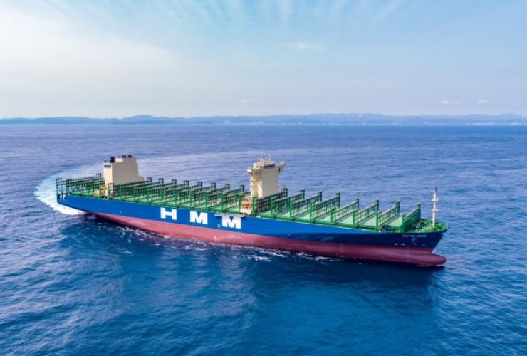 HD현대중공업, 4353억원 규모 컨테이너선 2척 수주