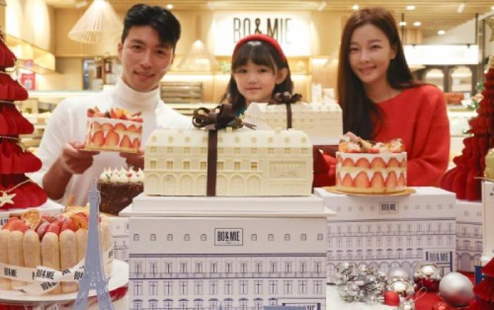 올 연말엔 파리 감성 담은 화이트 초콜릿 케이크를 선물하세요