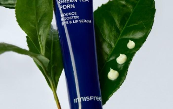 이니스프리, 그린티 PDRN™ 바운스부스터 아이&립 세럼 출시