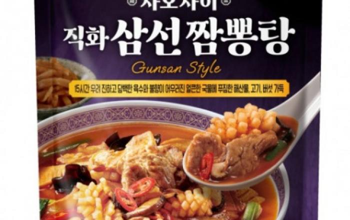 차오차이 ‘직화삼선짬뽕탕’ 출시