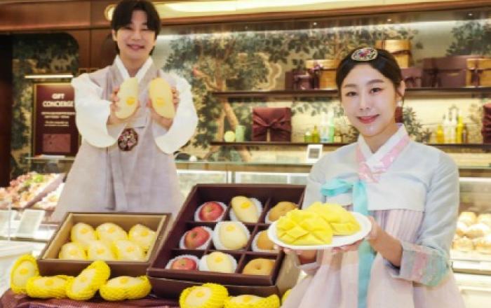 “해외 명품 망고 산지와 직접 손 잡았다” 신세계百, 태국 차층사오서 들여온 망고 선물세트 첫 선