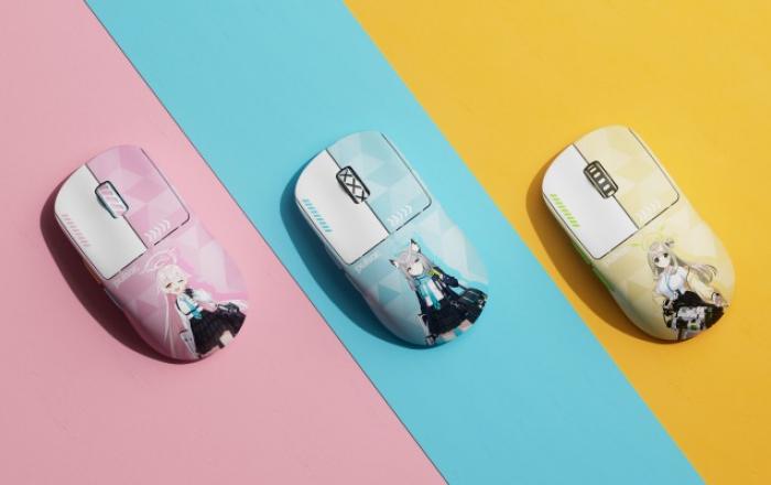 펄사 게이밍 기어, 넥슨게임즈와 협업… 인기 게임 ‘블루 아카이브’ 게이밍 마우스 컬렉션 공개