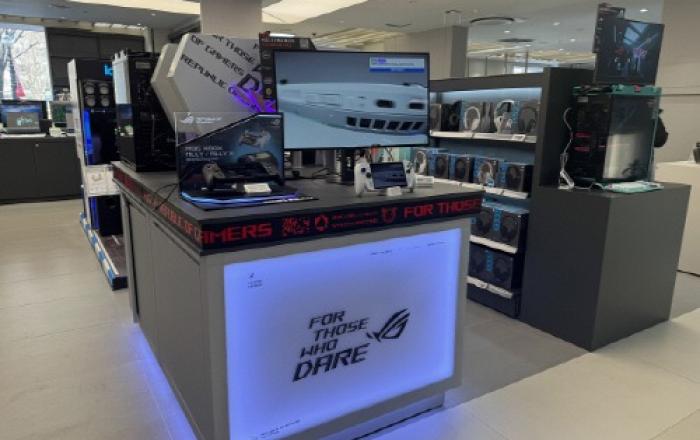 에이수스, 롯데하이마트 잠실점서 체험존 및 RTX 5090 이벤트 진행