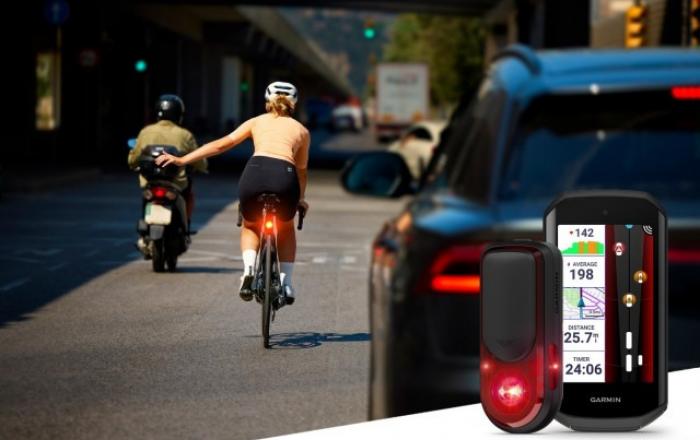 가민, 가장 밝은 후방 레이더 및 테일라이트 ‘바리아 리어뷰 820’ 출시