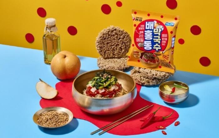 농심, '배홍동' 4번째 신제품 '배홍동막국수' 3월 2일 출시