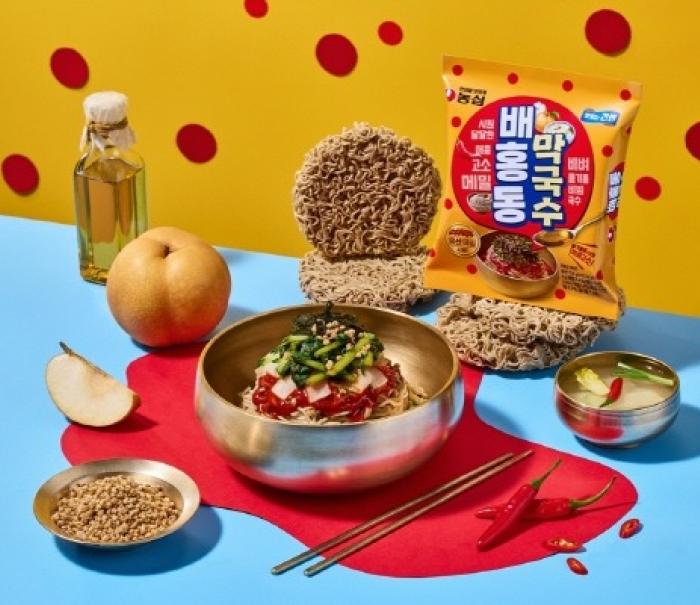 농심, '배홍동' 4번째 신제품 '배홍동막국수' 3월 2일 출시