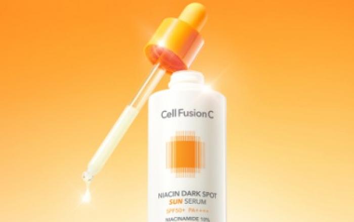 선케어 명가 셀퓨전씨, 셀퓨전씨 나이아신 잡티 썬 세럼 출시