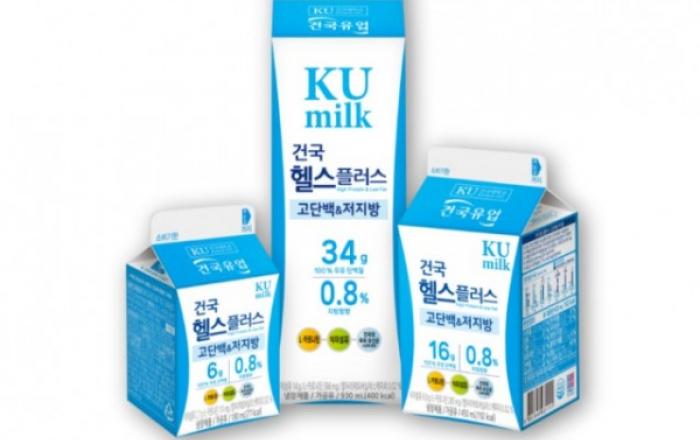 가볍지만 든든한 고단백 설계… 건국우유 ‘헬스플러스 고단백&저지방’ 출시