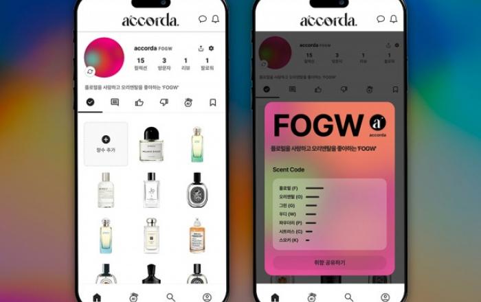 11만 유저가 선택한 AI 향수 어코다, 향기 MBTI ‘ScentID’로 취향을 언어로 만들다