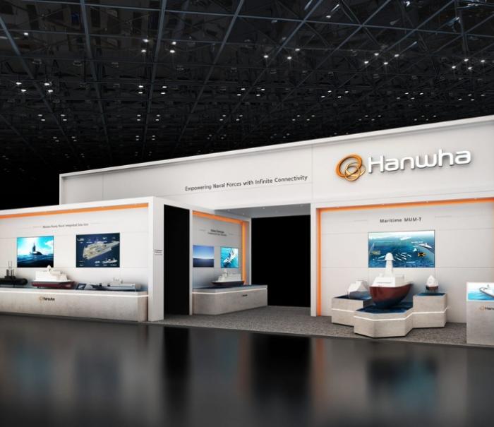 한화오션, '이순신방위산업전'서 차세대 구축함 등 미래 해상전투 플랫폼 공개