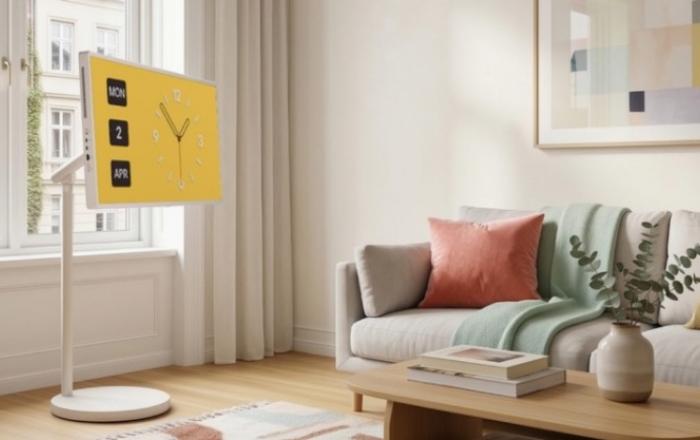 LG전자, 32형 4K로 진화한 ‘스탠바이미 2 맥스’ 출시…이동식 스크린 시장 공략