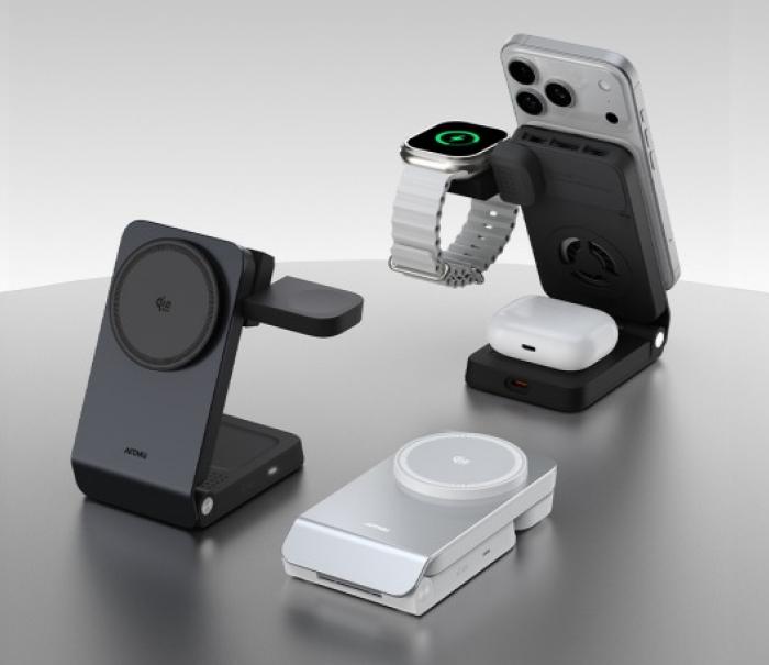 아트뮤, Qi2 25W ‘3in1 폴더블 맥세이프 초고속 무선 충전기’ 출시
