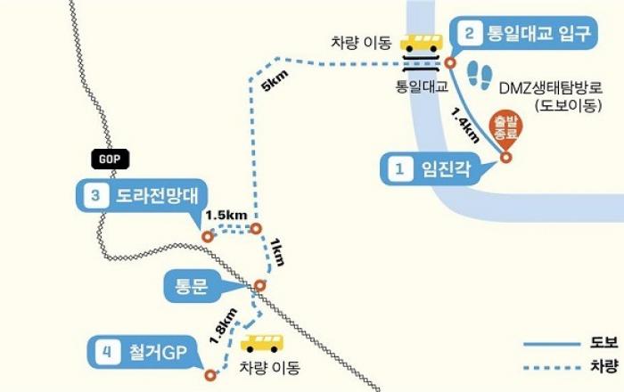 ‘DMZ 평화의 길’ 파주 구간 8월 개방…26일부터 접수