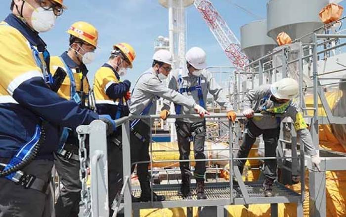 현대중공업 CEO, 현장서 “안전 최우선 실천” 다짐