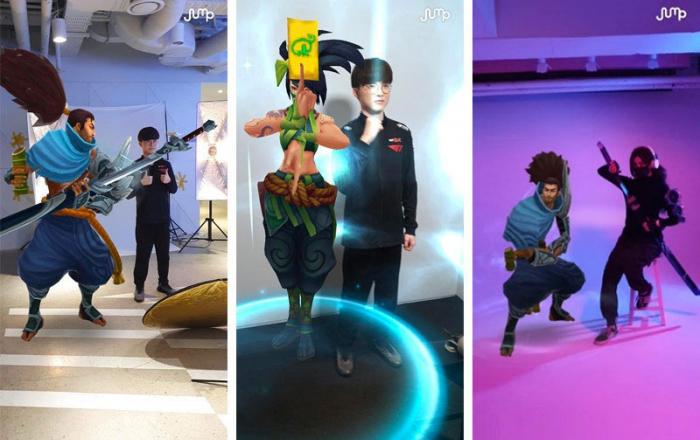 SK텔레콤 ‘점프AR·VR’, LoL 성지로 뜬다
